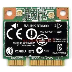 👍 HP PAVILION G4 G6 DV6 DV7 LAPTOP RALINK RT5390 WIFI WLAN KARTE 670691-001 - Bild 1 von 2