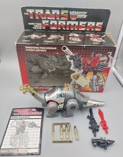 Transformers G1 Sludge Vintage 1984 Nice Condition With Box  Complete