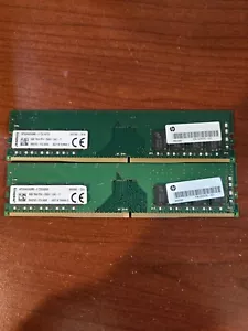 Kingston 16gb (8gbx2) 1rx8 pc4 2666v - Picture 1 of 1