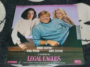 Legal Eagles NEU VERSIEGELT Laserdisc LD Robert Redford Debra Winger kostenloser Versand $50 - Bild 1 von 2