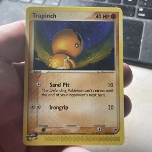 2003 Nintendo Pokemon EX Sandstorm Trapinch 82 /100 - Picture 1 of 4