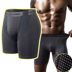 Hombres Ropa Interior Calzoncillos Calzoncillos Frescos Confort Absorción de Humedad Deportivos Transpirables - Imagen 1 de 28