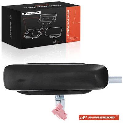 Manija de puerta exterior negra A-Premium puerta corredera para Ford E-150 E-250 2003-2014 Foto 1 de 4