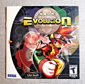 Evolution The World of Sacred Device Instruction Booklet -Manual Only- Dreamcast