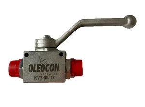 hydraulisches Kugelventil der Marke OLEOCON, Modell KV2-10L 12. - Bild 1 von 3
