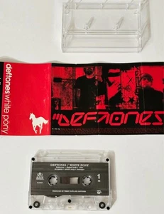 DEFTONES WHITE PONY TAPE CASSETTE NU METAL MAVERICK RECORDS 2000 HEAVY ROCK - Picture 1 of 21
