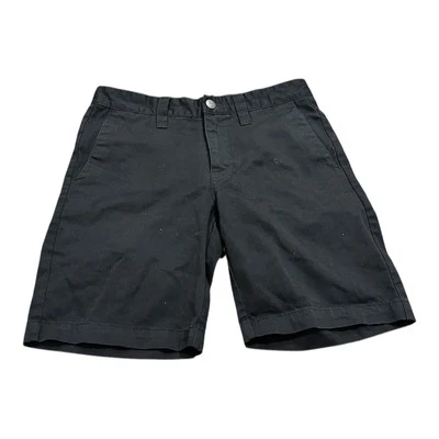 Volcom Big Boys Black Vmonty Shorts Size 14 (28), Skater Chino Shorts - Image 1 of 4
