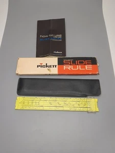 Pickett Student Slide Rule LOG LOG n.140ES Studente 1953 - Foto 1 di 14
