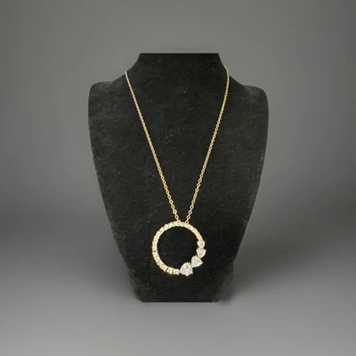 Collar Colgante Nolan Miller Círculo del Corazón Colección Glamour Love Spark Foto 1 de 4