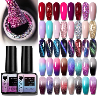 UR SUGAR Gel Nail Polish Hybrid Varnish Gels Manicure Thermal Magnetic Nail Art