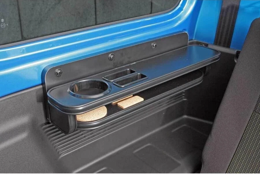 Rear Right Side Drink Cup phone Holder All Black JDM for Suzuki Jimny JB64 JB74 - Image 1 of 3