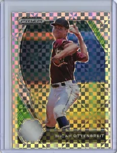 2021 Panini Prizm Entwurf Picks Prizms Power Kariert #114 Micah Ottenbreit Ser #/35 - Bild 1 von 1