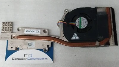 Genuine Dell Latitude E6520 CPU Heatsink w/Fan - 0GT9XP GT9XP AT0FH007ZCL - Image 1 of 2