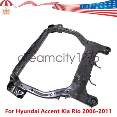 1x Suspensión travesaño subchasis delantero para Hyundai Accent Kia Rio 2006-2011 Foto 1 de 4