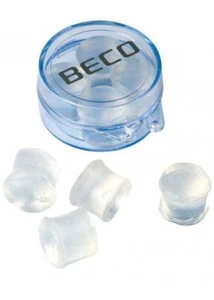 Beco Silicone Ear Putty Swimming Ear Plugs - 4 Plugs in Carry Case - Picture 1 of 1
