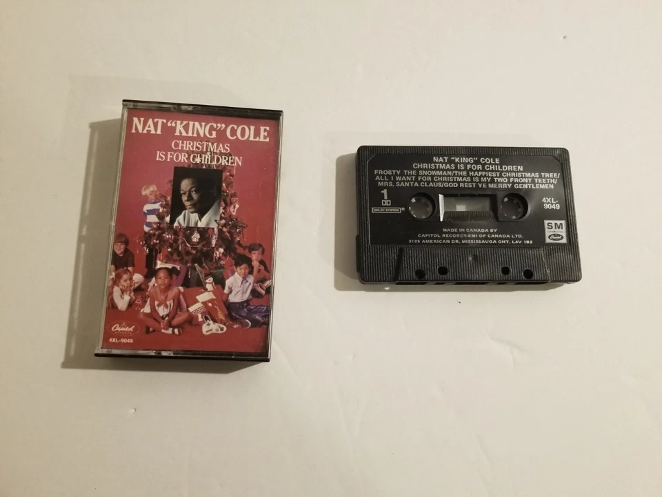 Nat King Cole - Christmas Is For Children - Cassette Tape - Image 1 of 1