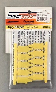 Sonic-Tronics Yellow Nifty Keeper (10) SOT265 NEW IN PACKAGE - Picture 1 of 2