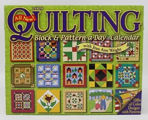 Quilting Block & Pattern-a-Day 2009 Boxed Calendar - Complete - Picture 1 of 11