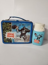 1977 King Kong Lunch Box!!!   With Thermos!!!