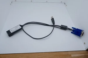 Avocent MPUIQ-VMCHS VGA câble kvm Noir, Bleu 0,3556 m - Afbeelding 1 van 3