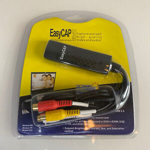 EasyCAP Capture USB 2.0 Video Adapter with Audio Model #DC60 ** BRAND NEW **
