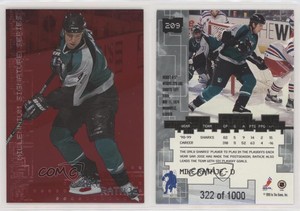 1999-00 ITG Be A Player Millennium Signature Series Ruby /1000 Mike Rathje #209