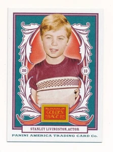 STANLEY LIVINGSTON 2013 Panini Golden Age Base Short Print WHITE BORDER 87 - Picture 1 of 2