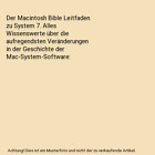 Der Macintosh Bible Leitfaden Zu System 7 Alles Wissenswerte Uber Die Aufregen