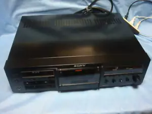 SONY TC-K555ESX 3-Head Stereo Cassette Deck Player Recorder JUNK - Picture 1 of 10