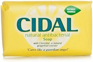 Cidal Natural Antibacterial Soap Bars 125g x 6 - Ships Free - USA Seller - Picture 1 of 1