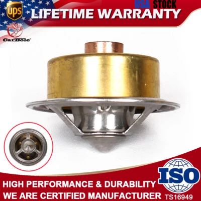 Termostato estilo Robertshaw de alto flujo de 160 grados para Ford Chevy GMC Jeep Dodge Foto 1 de 4
