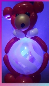 ♡ Bear Balloon♡ Belly Buddy♡in a Box♡ - Picture 1 of 5