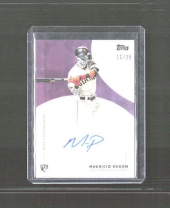 2020 Topps On Demand Rookie Progression Purple Auto /25 #13C-A Mauricio Dubon - Picture 1 of 2