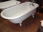 Bath Tub Claw Foot, Antique, Rare 1930 Large for 6 Ft. Space 30 in. wide X 67" L