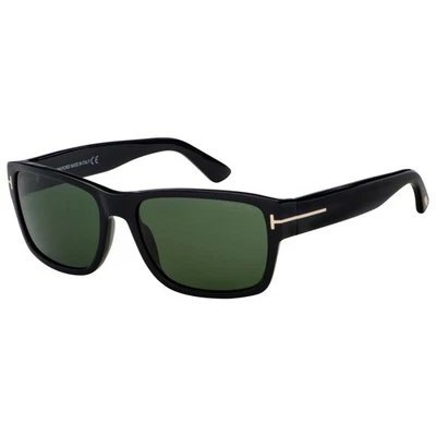 Tom Ford Men's Mason Rectangular 58mm Sunglasses Shiny Black FT0445/S-01N - Image 1 of 3