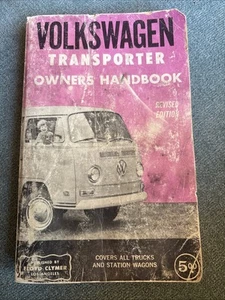 1950 - 1970 VOLKSWAGEN TRANSPORTER BUS SERVICE MANUAL VW SHOP OWNERS  HANDBOOK - Picture 1 of 11
