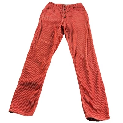 Pantalones Guess Marciano Mujer’s W 26 L 30 Vintage Pana Naranja Foto 1 de 4
