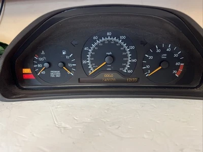 Cuadro de instrumentos Mercedes-Benz W210 E420 1997 240 k millas *solo piezas/reparación* Foto 1 de 4