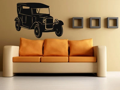 Pegatina de vinilo decoración arte pared mural coche motor vehículo deportivo carrera antiguo (z546) Foto 1 de 3