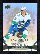 2022-23 Upper Deck Black Diamond Gold 85/99 Andrei Kuzmenko #R-AK Rookie RC
