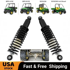 For John Deere Gator HPX 4x4 Rear Coil-over Spring Shocks Absorber AM135375 2Pcs - Picture 1 of 9