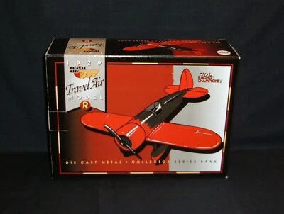 Racing Champions 1929 Travel Air Model R Goodyear #1 In Racing Bank #00326 NIB - Image 1 of 3