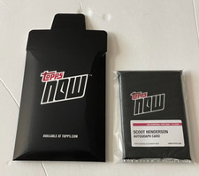 2023 Topps Now SCOOT HENDERSON Signed AUTO Autographed UNOPENED Sealed Card PACK