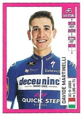 2019 Giro d'Italia 102 Panini-N.171 Davide Martinelli Deceuninck-Quick-Step - 