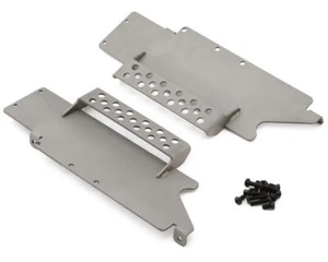 RC4WD TF2 LWB Chevrolet K10 Scottsdale Stainless Steel Side Steps (Silver) (2) - Picture 1 of 3