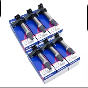 6 Pack 12632479 D515C Ignition Coil & 41-109 Spark Plug For GMC Chevrolet Buick - Picture 1 of 3