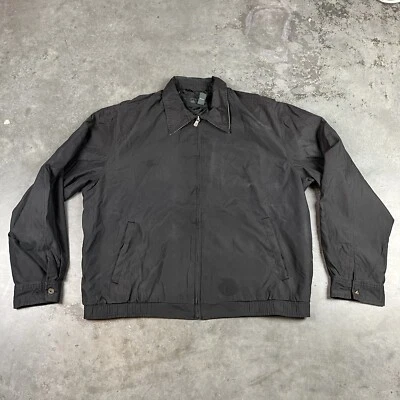 Lyle And Scott Windbreaker Mens Large Black Major Flaws Full Zip Outdoors Preown - Image 1 of 4