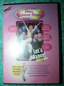 PAIGE'S WORKOUT PARTY...LET'S DANCE! - DVD KIDS & ADULTS ALL AGES FUN! - Picture 1 of 2