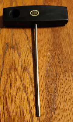 Llave Allen hexagonal vintage hecha en Alemania Occidental 1/8" mango en T cromo-vanadio Din 911 Foto 1 de 4