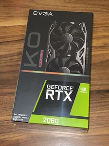 NEW EVGA GeForce RTX 2060 KO ULTRA GAMING 6 GB GDDR6 PCI Express 3.0 GPU SEALED - Picture 1 of 6